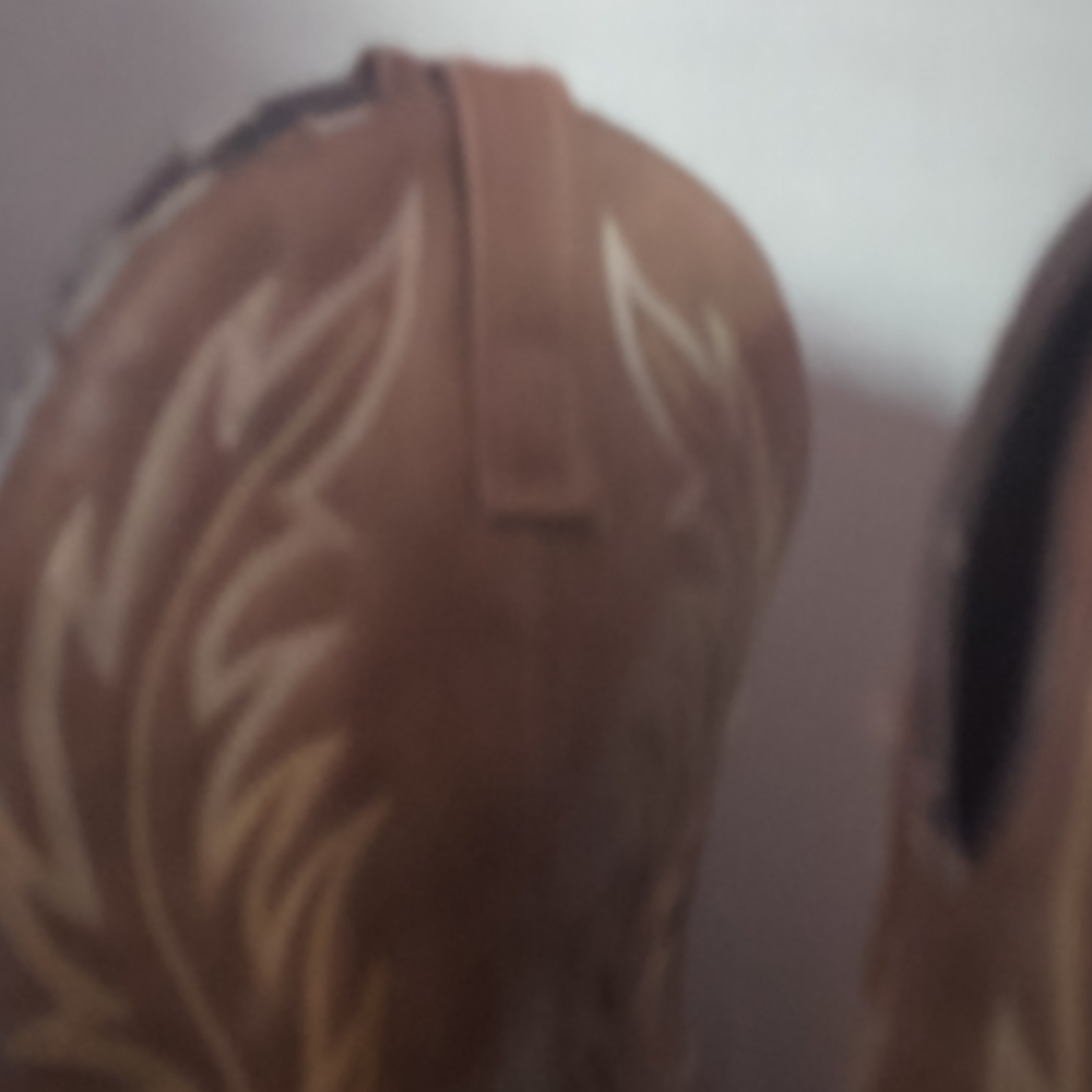 Brown Western Cowboy Boots - Picture 7 of 8
